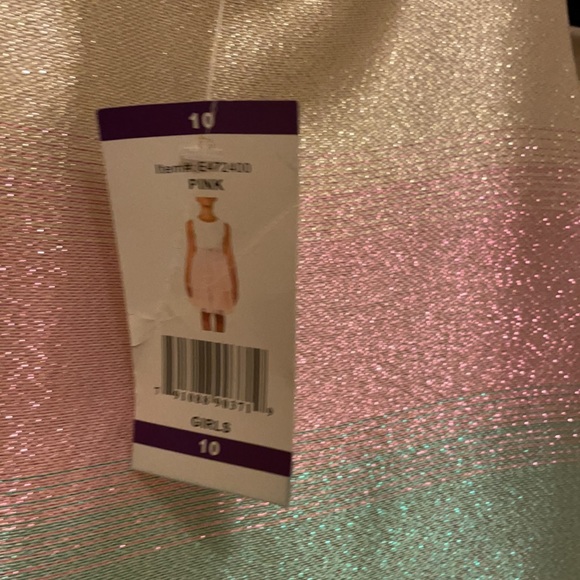 Brand New With Tag girls size 10 sleeveless high low dress - Picture 3 of 8